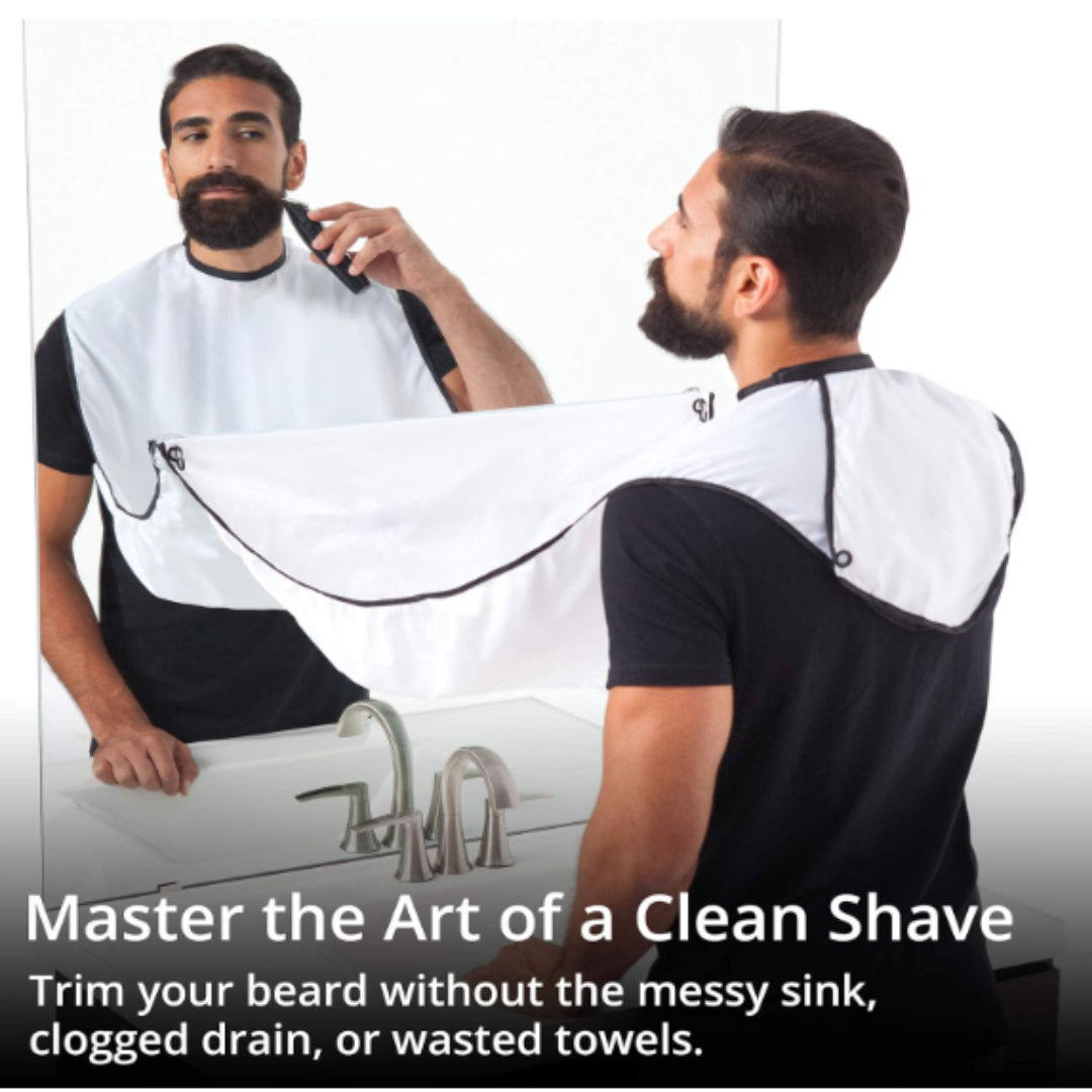 Babero para Barba Zikatto – Mantén tu baño limpio como un rey 👑