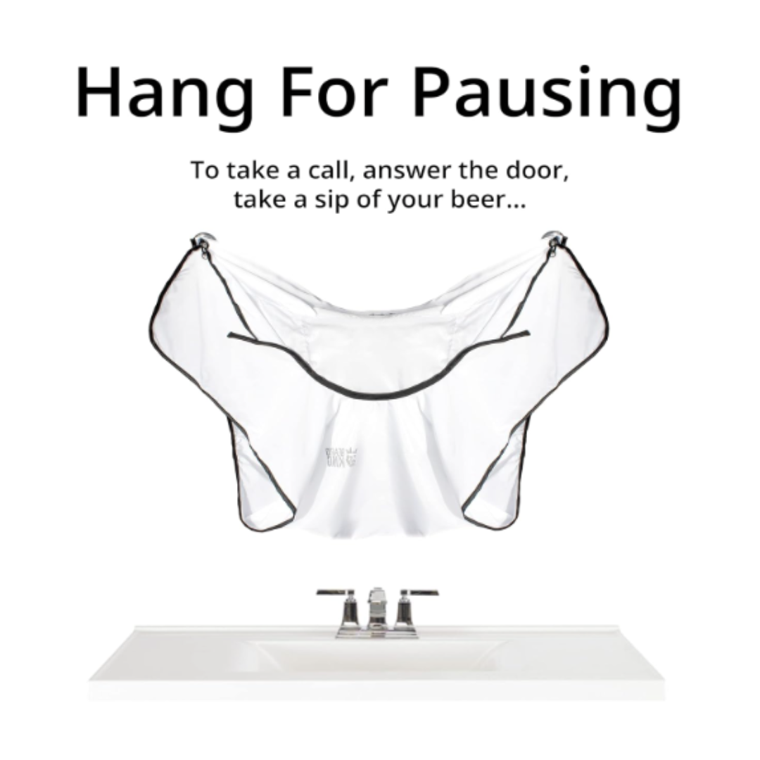 Babero para Barba Zikatto – Mantén tu baño limpio como un rey 👑