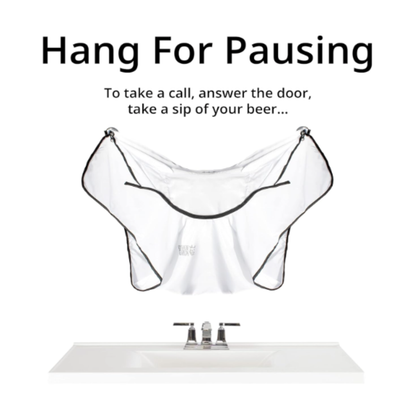 Babero para Barba Zikatto – Mantén tu baño limpio como un rey 👑